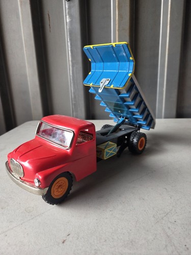 VINTAGE TATRA DUMP TRUCK  FRICTION TOY ITES KDN CZECHOSLOVAKIA SOVIET ERA
