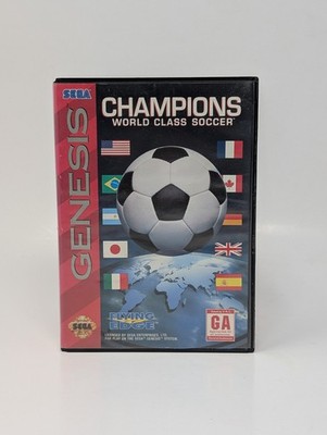 Champions World Class Soccer (Sega Genesis, 1993) - CIB Complete
