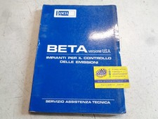 CATALOGO - MANUALE IMPIANTI DI CONTROLLO EMISSIONI LANCIA BETA MODELLO AMERICA