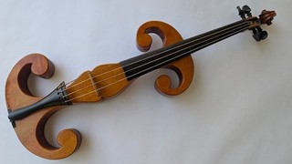 RARO antico liutaio violino pratica John A Gould Boston MA dalla sua tenuta