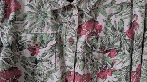 Charter Club 100% Linen women Green floral Jacket Blazer Sz XL Eco Friendly - Picture 6 of 12