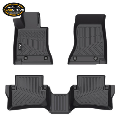 Fits 22-25 Benz C-Class W206 Sedan 4DR 3D All Weather TPE Floor Mats Liner Guard