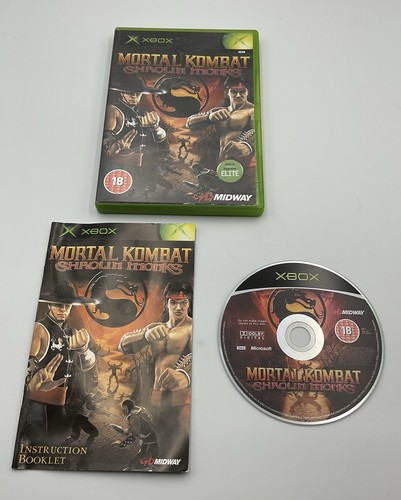 Microsoft Xbox Mortal Kombat Shaolin Monks Completo con Manual - Imagen 3 de 5