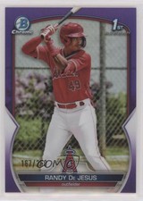 2023 Bowman Chrome Prospects Purple Refractor /250 Randy De Jesus #BCP-19 0ui8