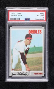 1970 Topps Jim Palmer #449 PSA 6 HOF