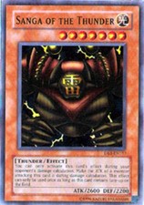 1x (EX) Sanga of the Thunder - DB1-EN157 - Common - Unlimited Edition  YuGiOh