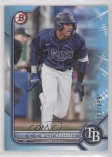 2022 Bowman Draft Sky Blue 180/499 Willy Vasquez #BD-40 11pj