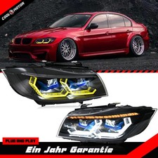 LED Scheinwerfer für BMW 3er E90 E91 2005-2012 Frontscheinwerfer E-Prüfzeichen