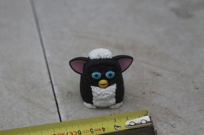 pvc furby brand??? - very small white/black model