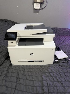 HP LaserJet Color LaserJet Pro MFP M281fdw - page count 7863- Very Low Toner
