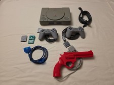 Playstation 1 Console Bundle - pre-owned – No Box – Good Condition