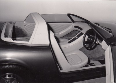 JAGUAR XJ SPIDER INNENAUSSTATTUNG 1978 ORIGINAL CARROZZERIA PINININFARINA PRESSEFOTO