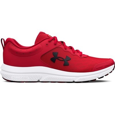UNDER ARMOUR MEN'S CHARGED ASSERT 10 RUNNING SHOE SIZE MEN 13 RED/RED/BLACK