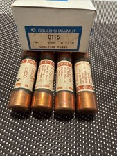 Gould Shawmut OT15 250 Volt AC 15 Amp Fuse Lot of 4 NOS