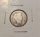 1906 D Barber Dime Good Condition