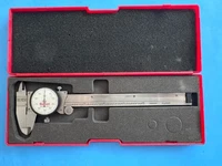 STARRETT 120A-6 DIAL CALIPER 0-6" WHITE DIAL FACE MADE IN USA