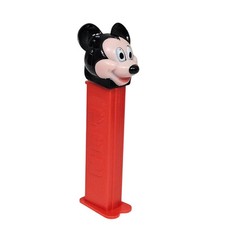Vintage 80s PEZ Dispenser Disney Mickey Mouse RED Feet Hungary Patent 4.966.305