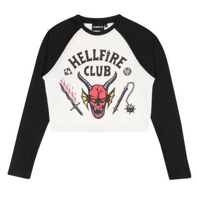 Stranger Things Sweatshirt Hellfire Größe S