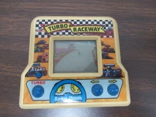 Electronic Hand Held Turbo Raceway Radio Shack Tandy TESTED WORKS
