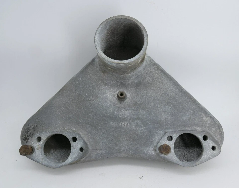 Carburador original Rover P4 105 SU 276348 aleación de admisión plenum de aire Foto 3 de 4