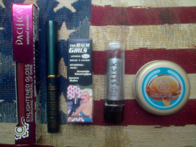5-teiliges Lippenstift & Balsam Set: theBalm, Pacifica, The Body Shop & L.A. Farben