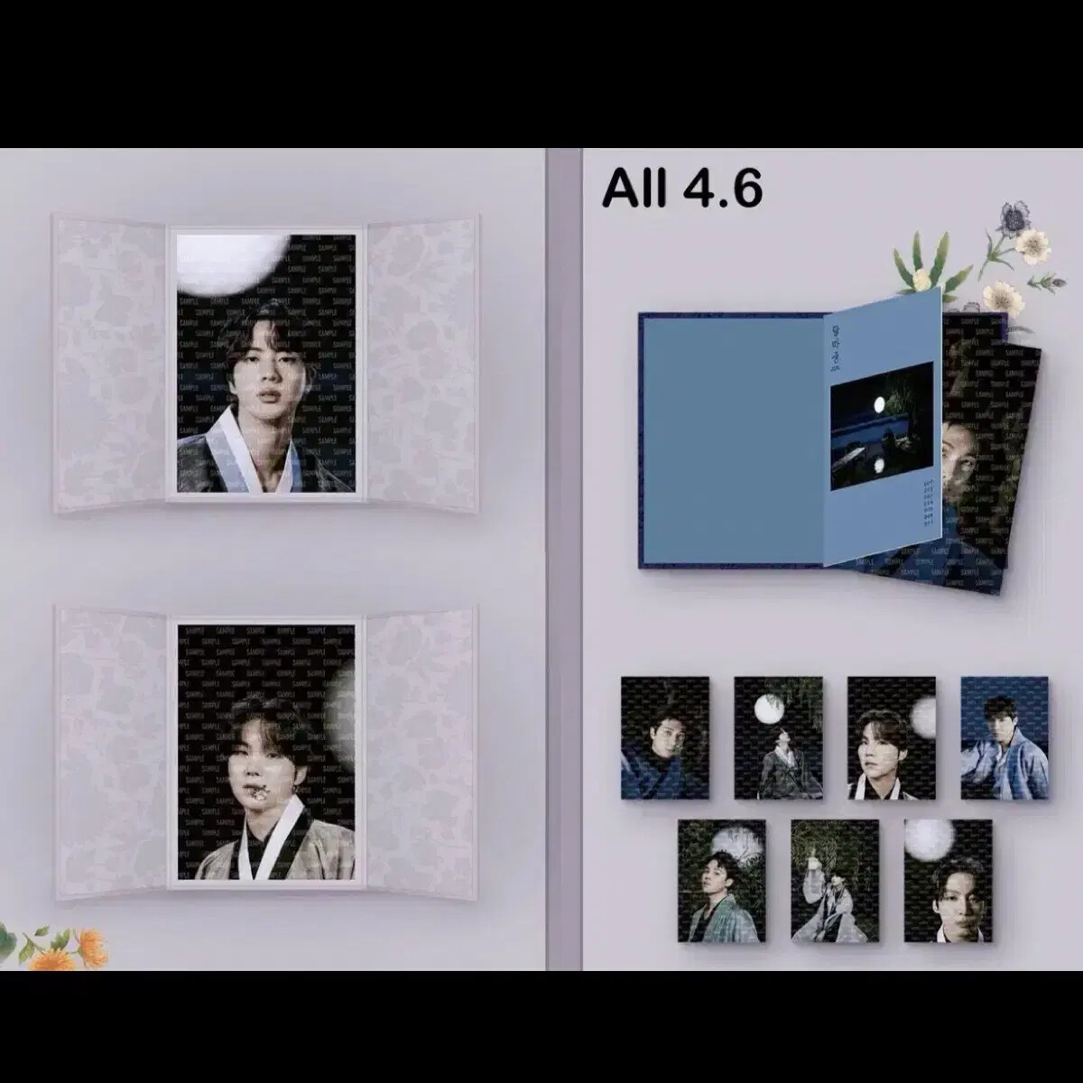 BTS Dalmajung Flip Photo photobook Flip Photo Book Batch | eBay