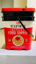 Wise Food Supply Emergency Freeze Dried Food - Breakfast Bucket 120 Servings