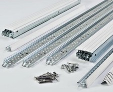 15m2 White Suspended Ceiling Grid System 600x600 x 24mm Ceiling Frame - No Tiles