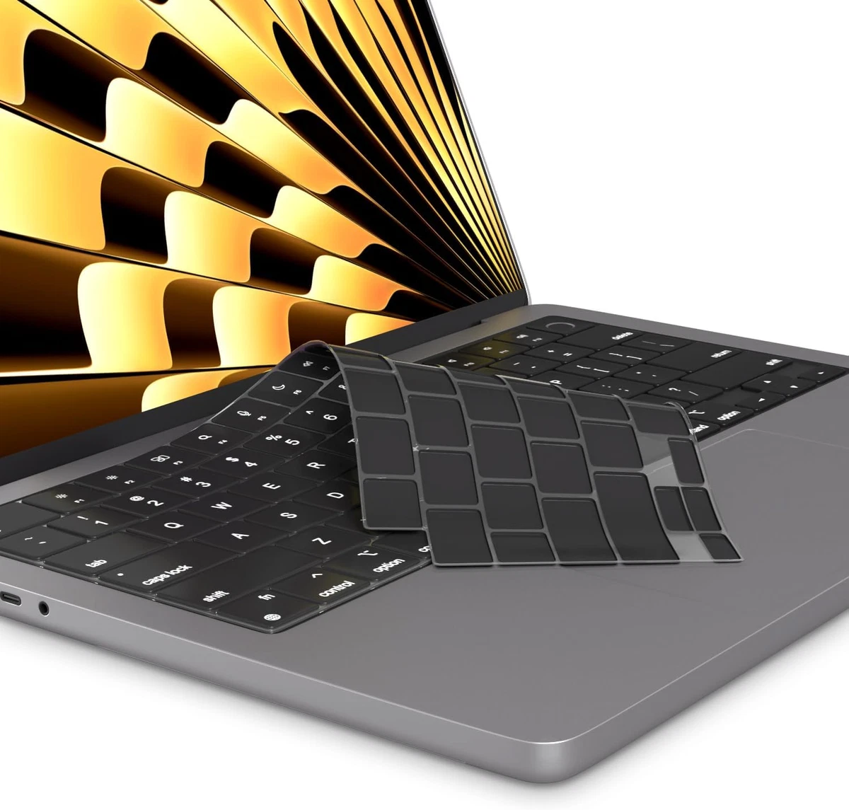 Kuzy Compatible with Macbook Air Keyboard Cover 15 Inch 2023 2022