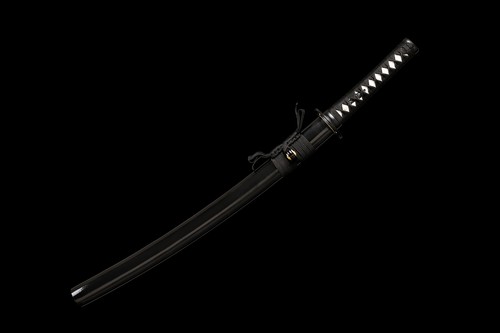 Wakizashi Ready Sharp Japanese Samurai Sword 1095 Carbon Steel Musashi Tsuba - Picture 9 of 9