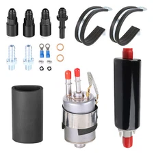 LS Fuel Filter Regulator EFI Fuel Pump Kit For 6AN Engine Swap Aluminum Parts