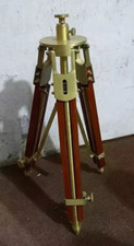 40 inch Wooden Tripod Vintage Theater Stage, Industrial Tripod Spotlight uses