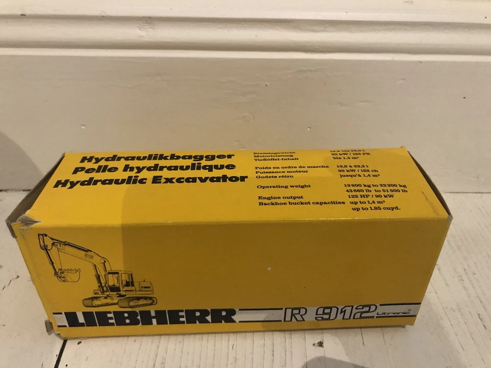 Liebherr R 912 Litronic Kettenbagger Hydraulikbagger 1:50 Conrad 2829 - Bild 3 von 3