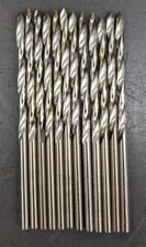 12 #38 Slow Spiral Jobber Drills 60° USA - For Acrylic - 38