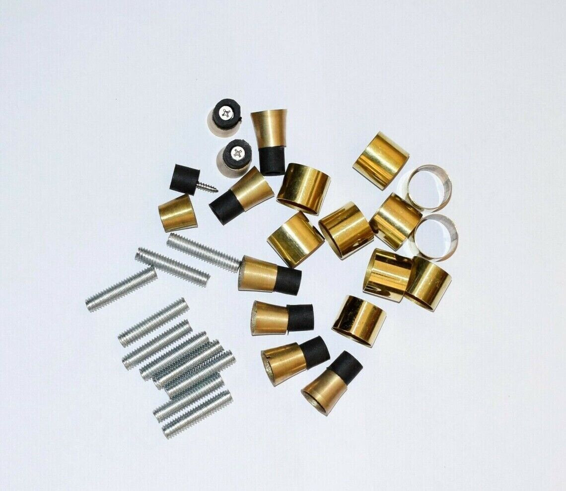 Solid Brass Spare Tip Screw & Ring for Walking St… - image 7