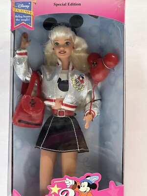 Vtg 1996 WALT DISNEY WORLD BARBIE 25th Anniversary Special Edition Tourist  New