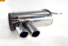 BASTUCK Edelstahl Racinganlage ab Kat. BMW 3er E92 Coupe E93 Cabrio 330d 2x76mm