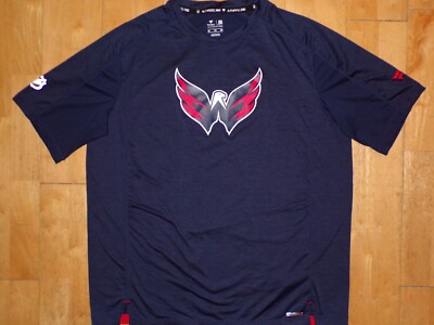NHL Mens WASHINGTON CAPITALS Hockey Navy Blue XL Athletic
