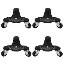 4 Pack 3 Wheel Mover's Dolly Moving Furniture Dolly Furniture Mover