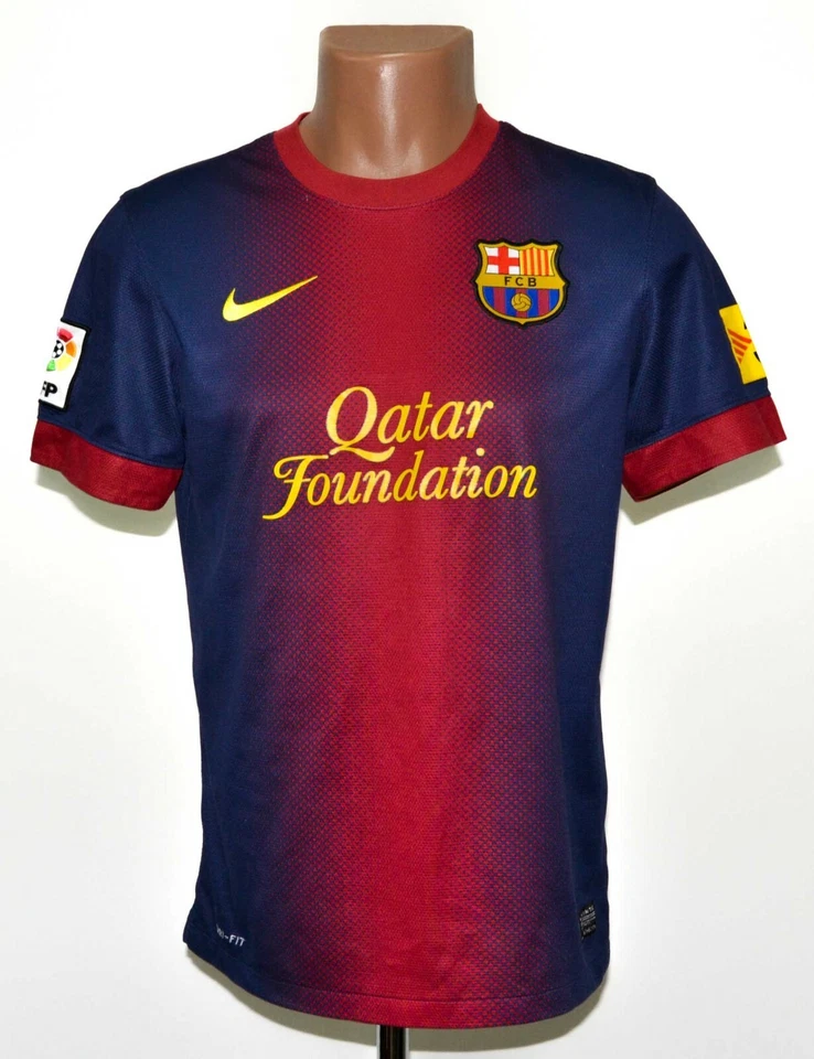 CAMISETA DE FUTBOL LOCAL BARCELONA ESPAÑA 2012/2013 NIKE JORDI ALBA #18 TALLA S ADULTO Foto 2 de 4