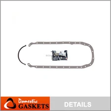Oil Pan Gasket Fits 92-04 AM General Chevrolet GMC Hummer 6.2L 379CID 6.5 395CID
