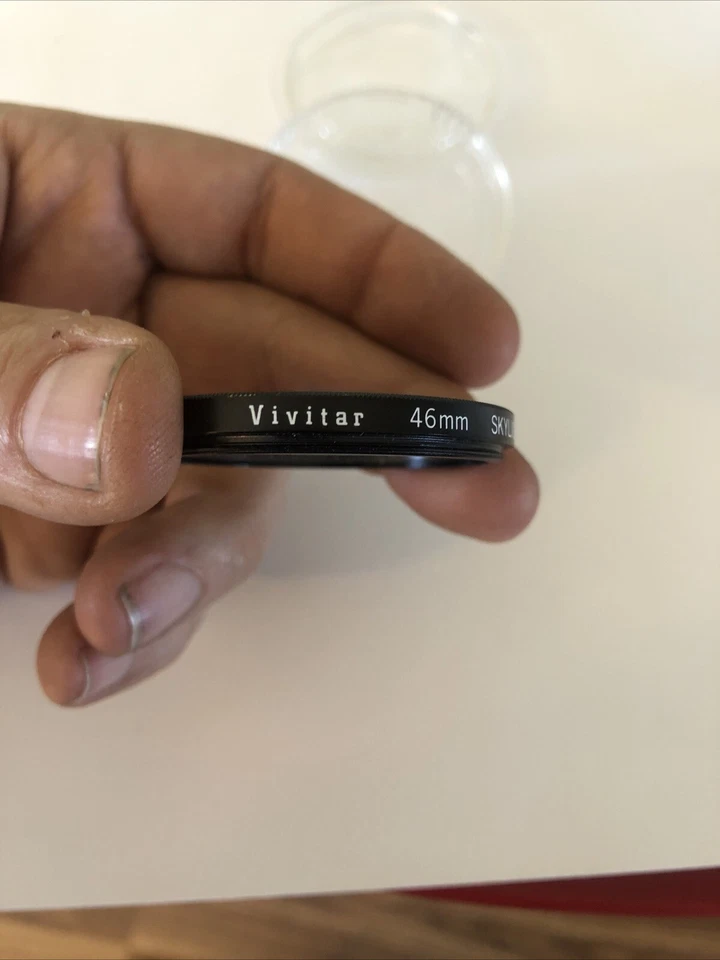 Vivitar 46mm Skylight 1A  Lens Filter vintage screw in type - Image 4 of 4