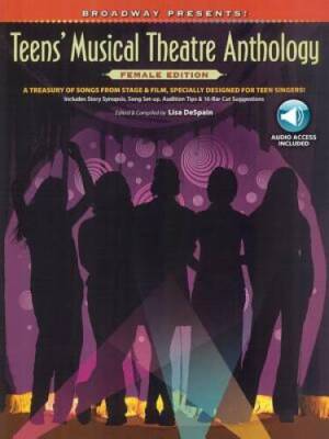 Broadway Presents] Teens' Musical Theatre Anthology Female Edition CD Inc - GOOD