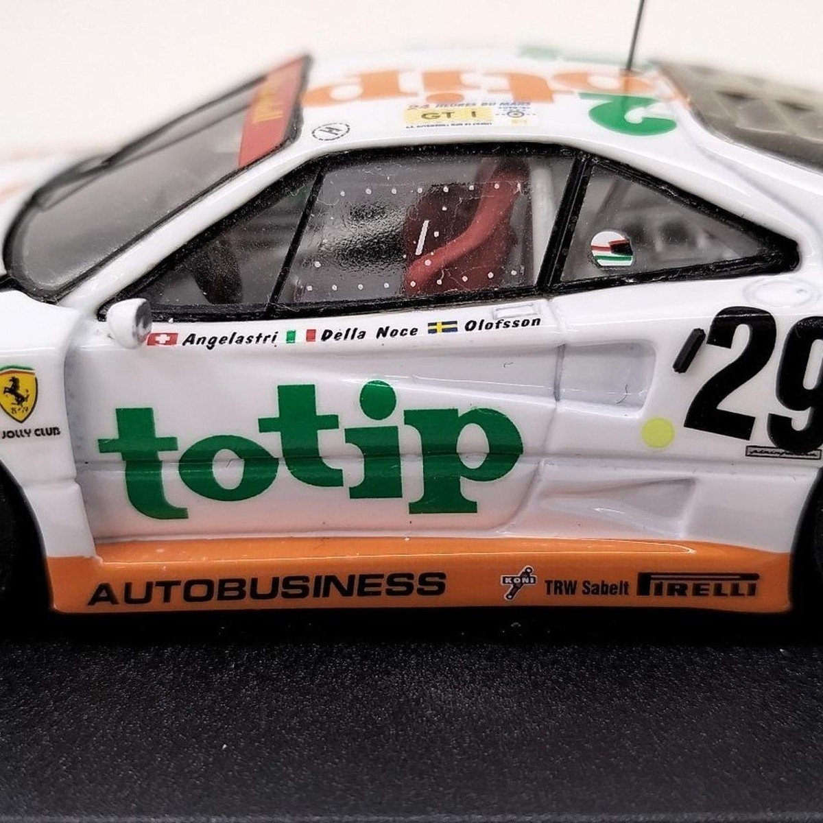 Bbr Ferrari F40 Totip Le Mans 94 1/43 Mini Car Metal Kit | eBay