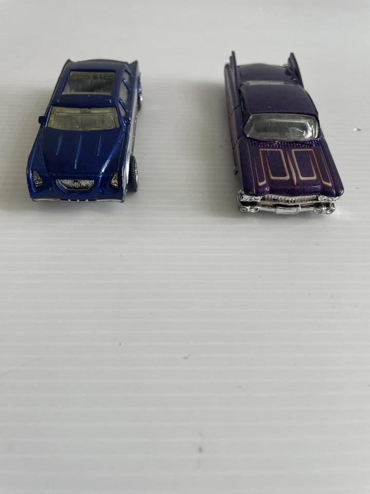 Hot Wheels Mattel Hip Hop Gangster Hemi & Cadillac Set Of 2 Cars 2001 VGC. - Image 2 of 4