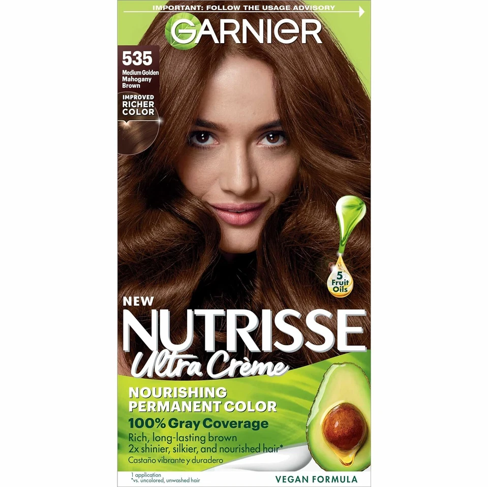 Crema nutritiva Garnier Hair Color Nutrisse, 1 unidad - (selecciona tu color) Foto 3 de 4