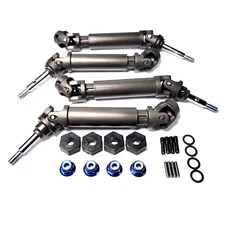 Fits Traxxas Slash 4x4 Ultimate VXL Front Rear Drive Shafts Heavy Duty Hex Axle