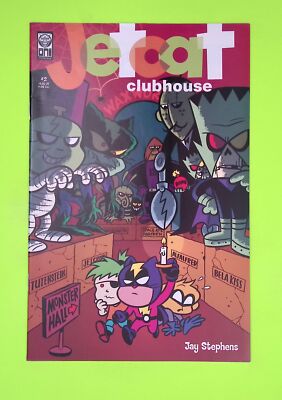 Jetcat Clubhouse #2 2001 Oni Press Mid Grade Comic Book L99-116