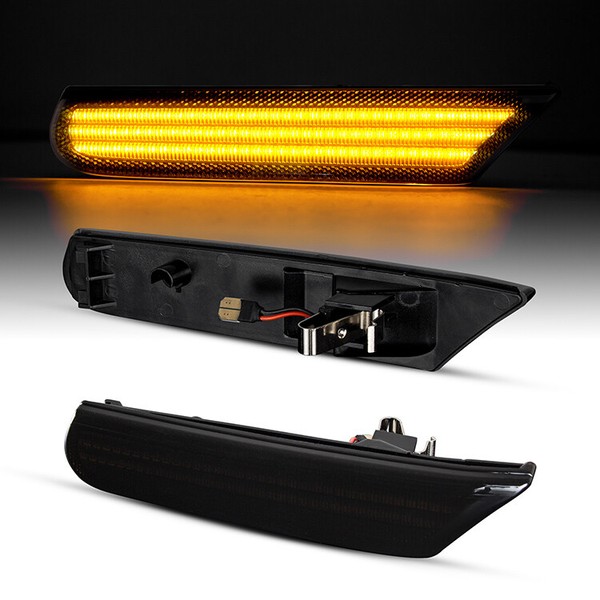 LED Seitenblinker Black Kompatibel Passend FüR Porsche 911 996 + Boxster 986 97--image