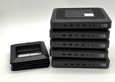 Lot 5 HP T620 AMD GX-415GA @1.5GHz 4GB 16GB SSD with AC Adapter, Stand BULK QTY